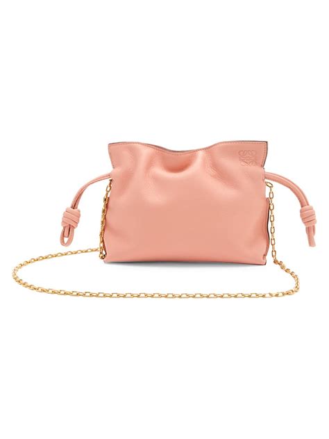 Get Party-Ready with Loewe's Nano Flamenco Knot Leather Clutch